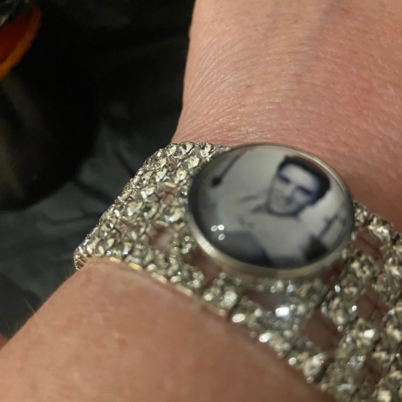 Elvis Bling snap button bracelet - Picture 4 of 4